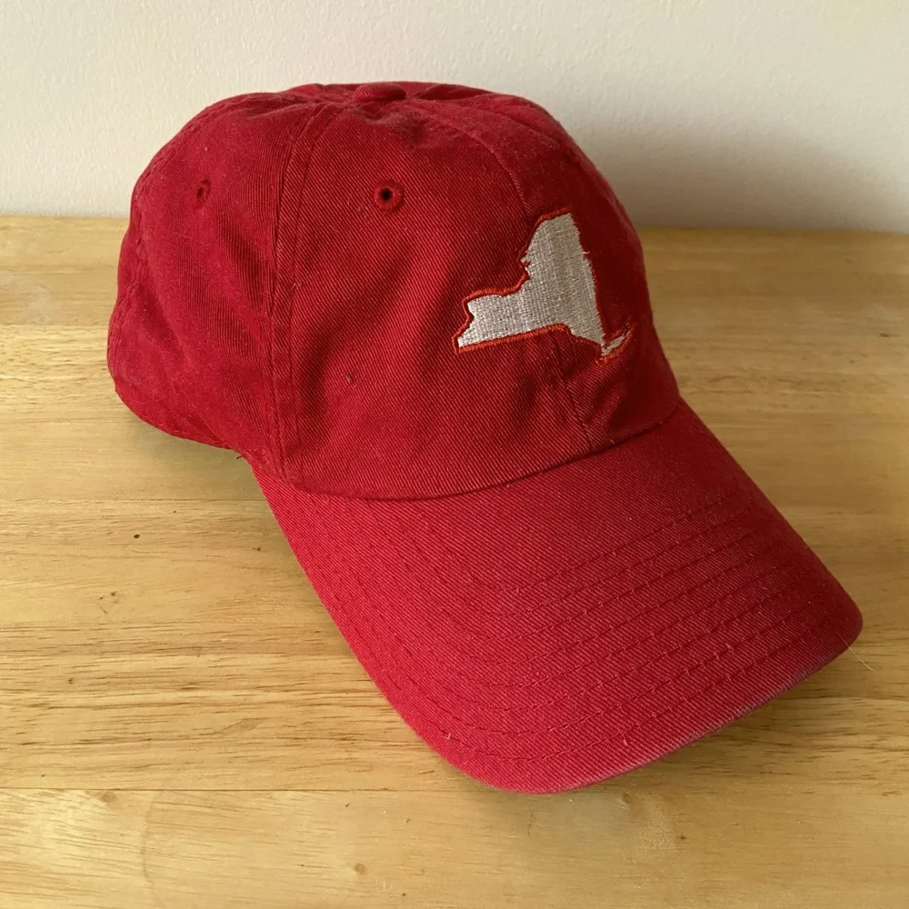 Red NY Baseball Cap / MAGA / Republican New York - Picture 1 of 4